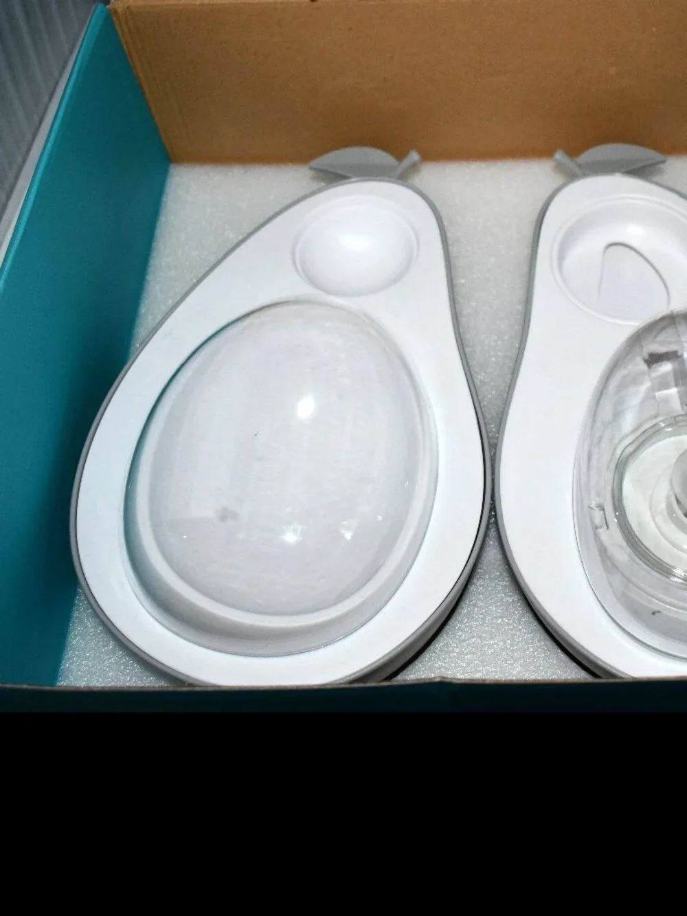 Pet Met 2pcs Cat/Dog Slow Feeder Bowl/ Water Dispenser, Avocado Design, Pet Bowl
